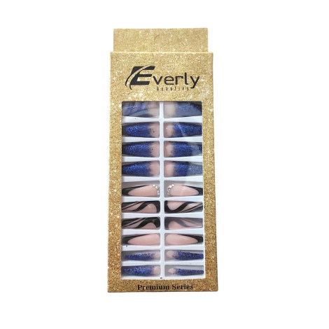 Everly Natural Fake Nails 24pcs - L108 (China)