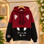 Women's Brushed Fleece Cotton Hoodie, 300 GSM, Sizes M to XL
