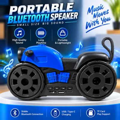 X-723 Motorcycle-Shaped Bluetooth Speaker