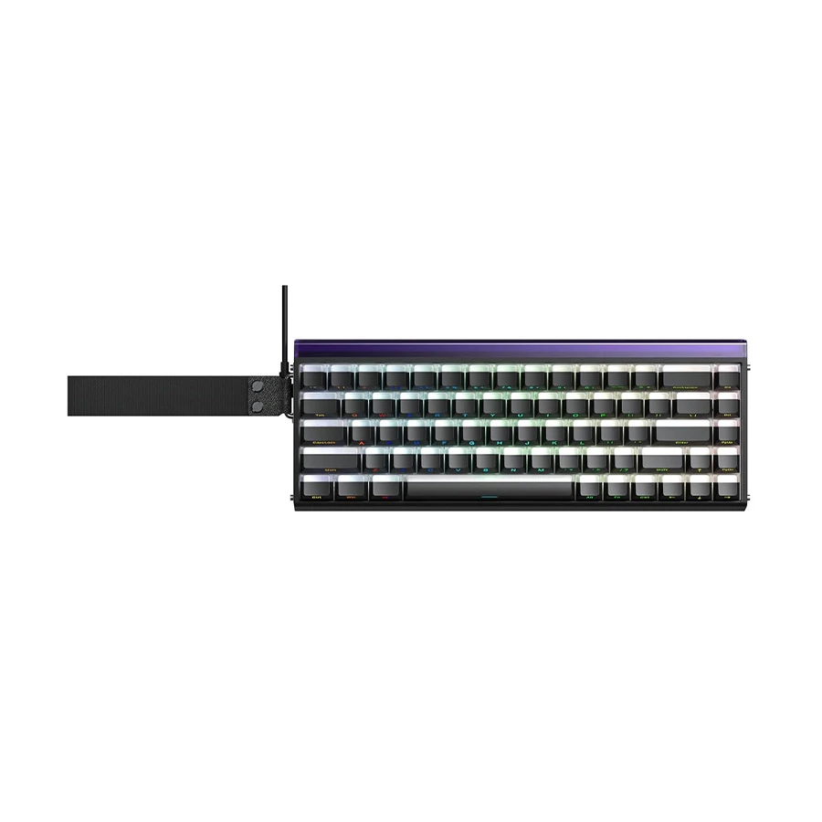 Aula Hero 68 Wired Magnetic Switch Gaming Keyboard Gradient Purple