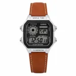 CASIO ILLUMINATOR LEATHER STRAP PREMIUM WATCH