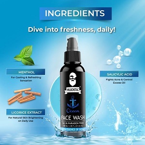 MuuChstac Ocean Face Wash for Men – 100ml