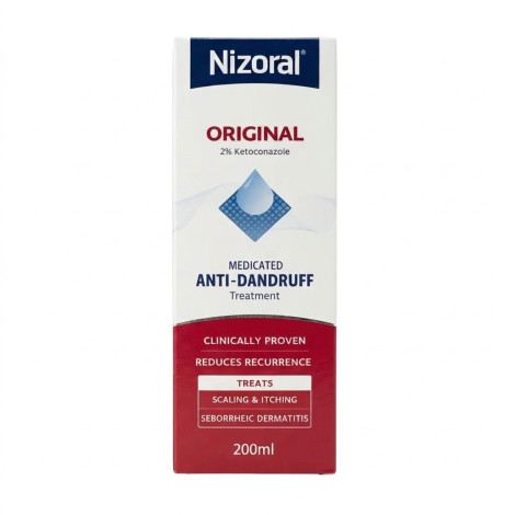 Nizoral Original Medicated Anti-Dandruff Treatment 200ml (Thailand)