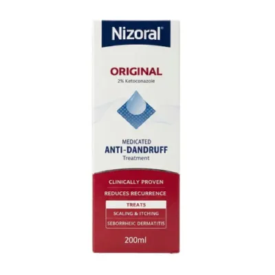 Nizoral Original Medicated Anti-Dandruff Treatment 200ml (Thailand)