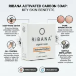 Ribana Activated Carbon Soap 95g (Bangladesh)