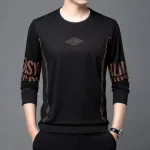 Men's Mesh Fabric Full Sleeve T-Shirt, Mixed Cotton 150 GSM