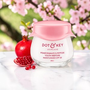 Dot & Key Pomegranate & Peptide Youth Restore Moisturizer SPF30 60ml (India)