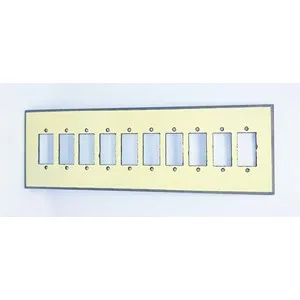 10 Hole Fiber Switch Board Off-White