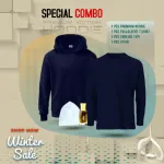 Winter Combo Pack: Hoodie, Full Sleeve T-Shirt, Tupi and Attar