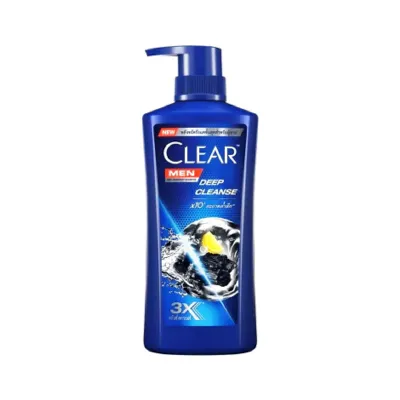 Clear Men Deep Cleanse Anti Dandruff Shampoo 370ml (Thailand)
