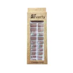 Everly Natural Fake Nails 24pcs - H206 (China)