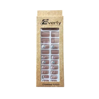 Everly Natural Fake Nails 24pcs - H206 (China)