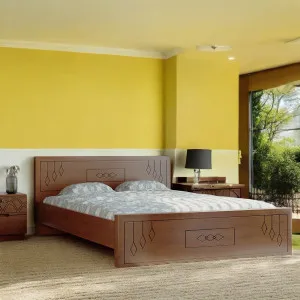 Bluebell Wooden Double Bed