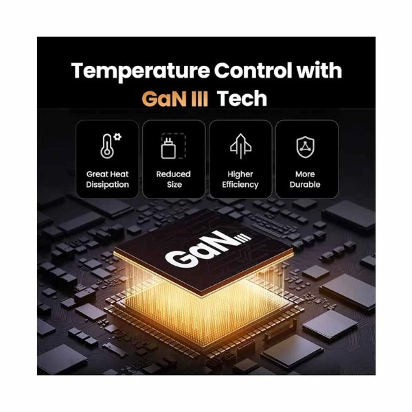 UgreenNexode Pro X755 USB & Dual USB-C 65W GaN Charger (2 Pin, EU)