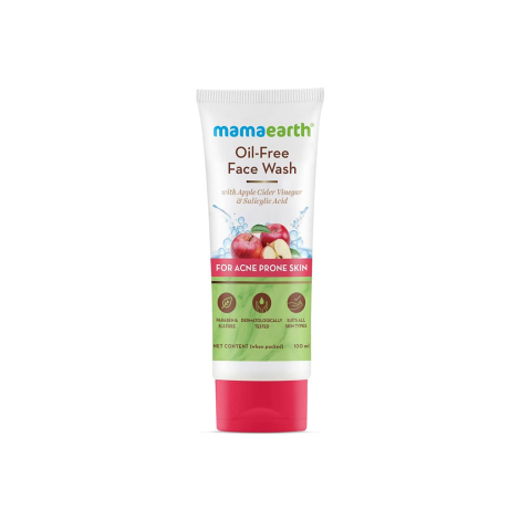 Mama Earth Oil Free Face Wash For Acne Prone Skin 100ml (India)