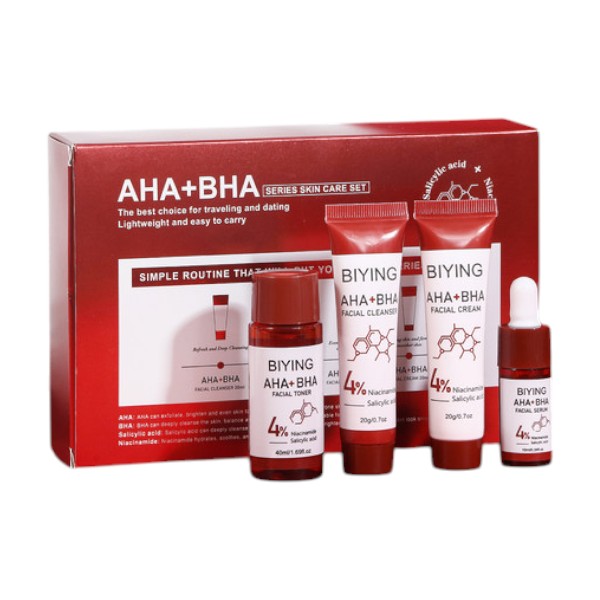 BIYING AHA +BHA SKIN CARE SET