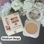 Everly Beauties Matte Touch Compact Powder - Medium Beige (China)