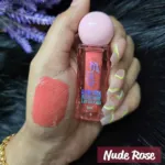 Everly Beauties Glow Lock Intense Shine Lip Gloss - Nude Rose (China)