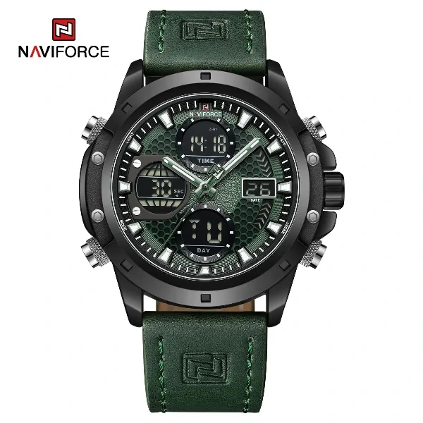 Naviforce 9225 Mens Watch -Green