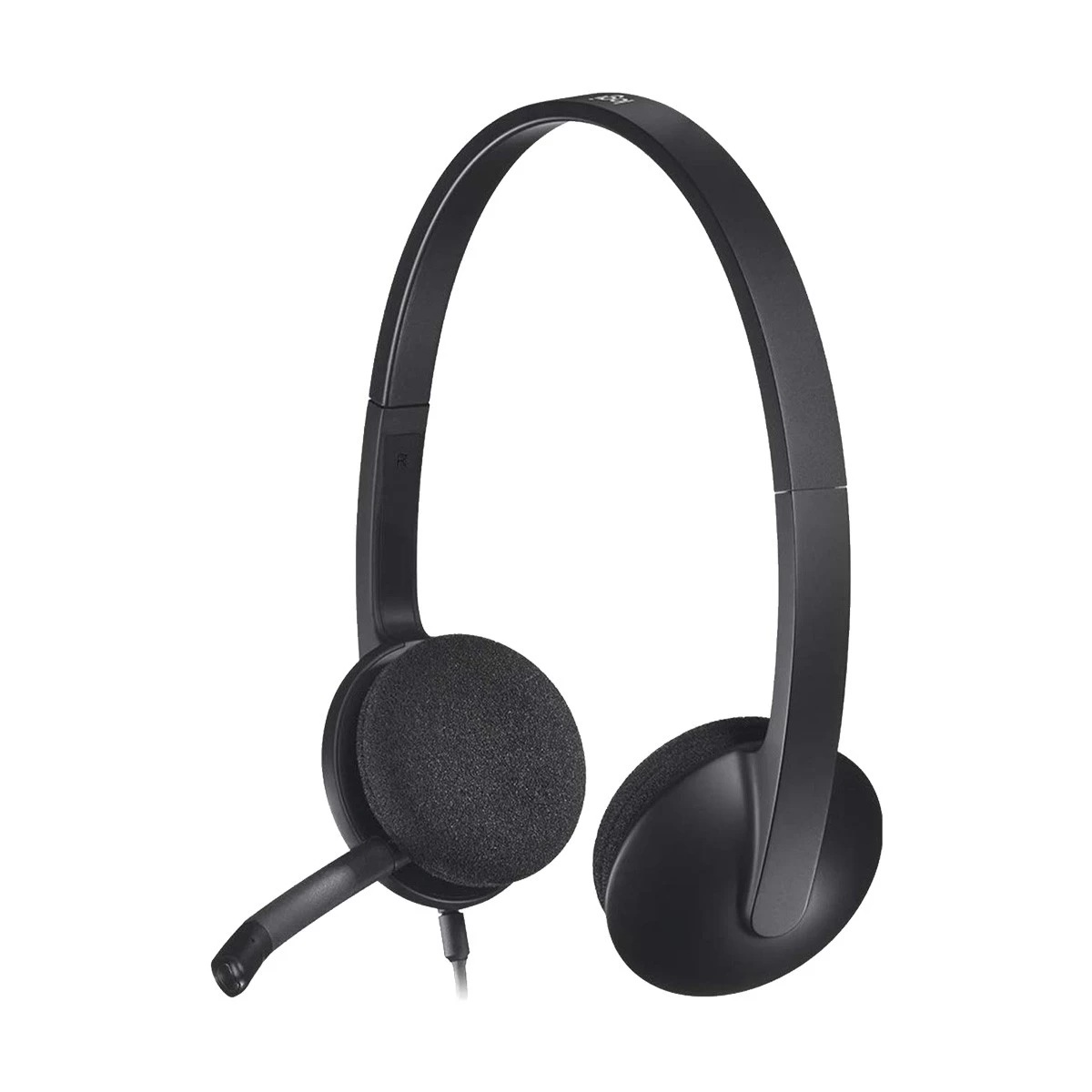 Logitech H340 USB Computer Headset Black