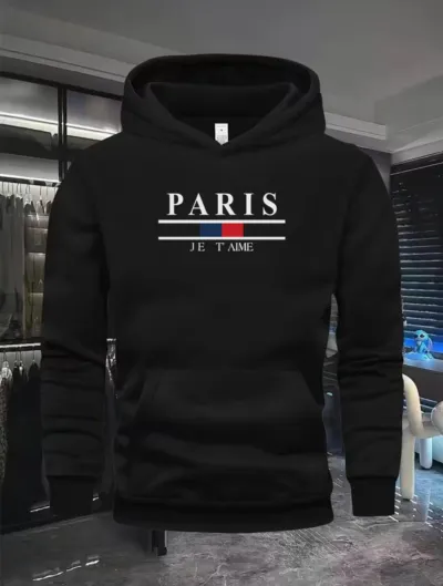 Men's Cotton Winter Hoodie with Full Sleeves, 280 GSM, 6 Colours