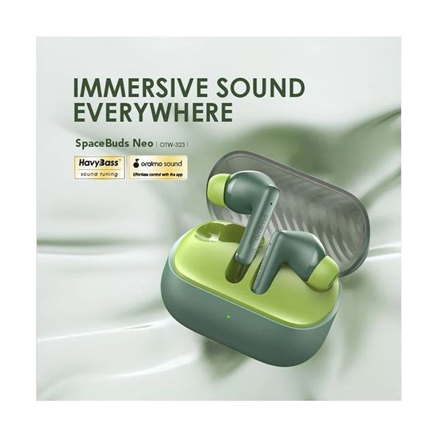 Oraimo Spacebuds Neo Sage Green TWS Bluetooth Earbuds
