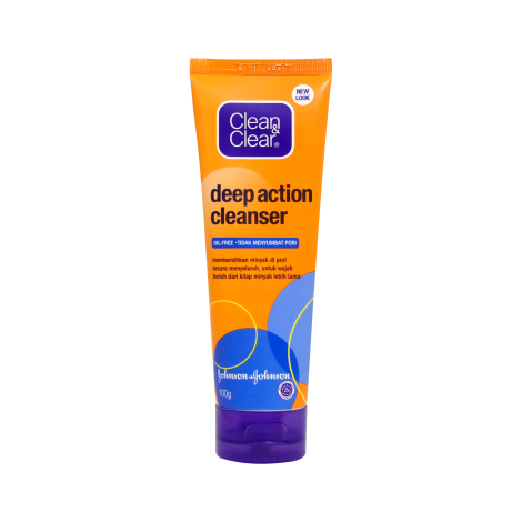 Clean & Clear Deep Action Cleanser 100g (Indonesia)
