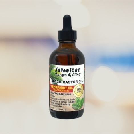 Jamaican Mango & Lime Peppermint Oil Black Castor Oil 118ml (United States)