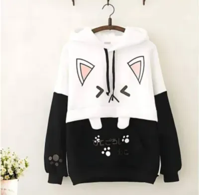 Ladies hoodie  Fleece fabric
