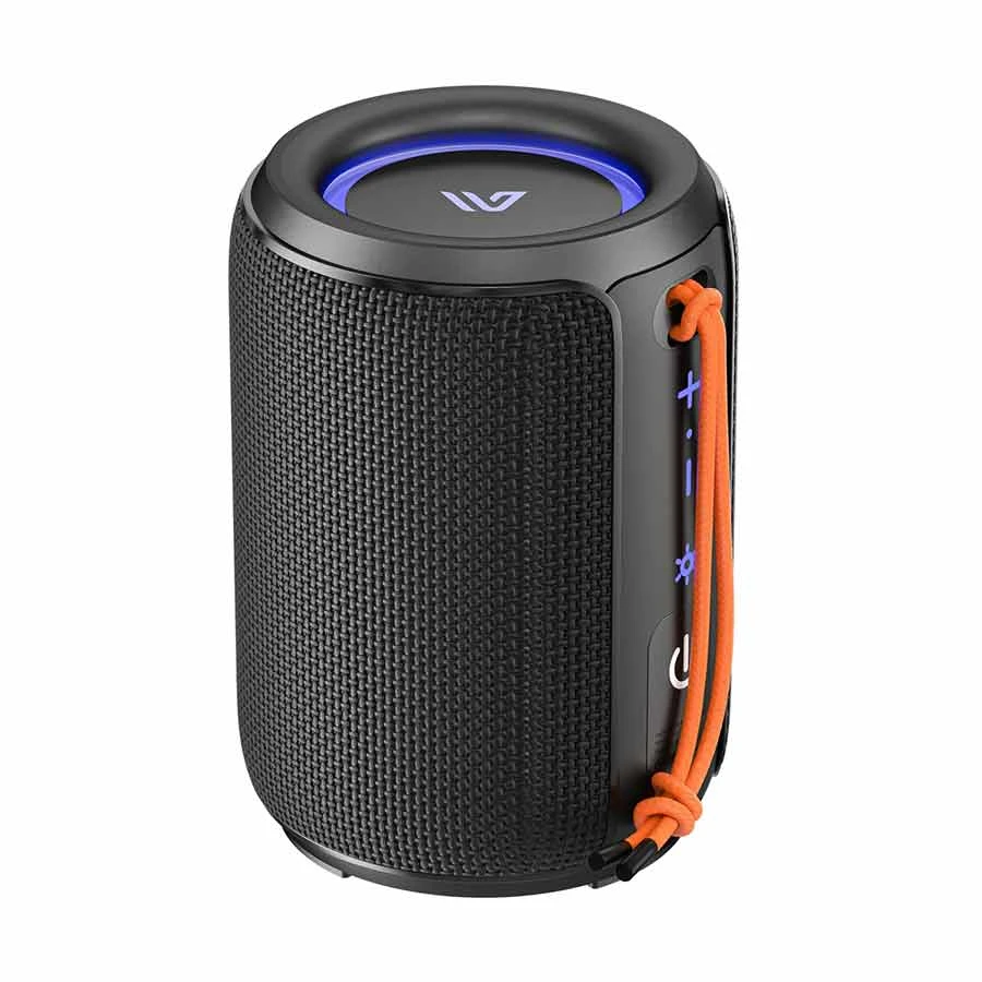 WEOFLY Boulder RGB Black Portable Bluetooth Speaker