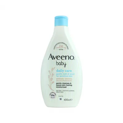 Aveeno Baby Daily Care Gentle Bath & Wash 400ml (Italy)