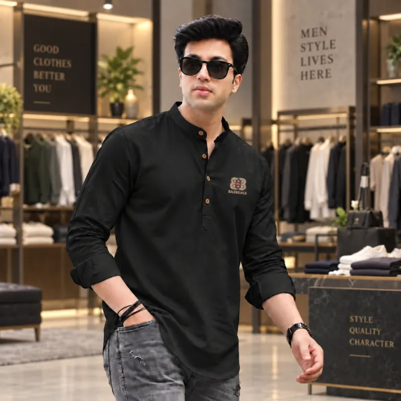 Men's Soft Pure Cotton Katua, Sizes M to XXL