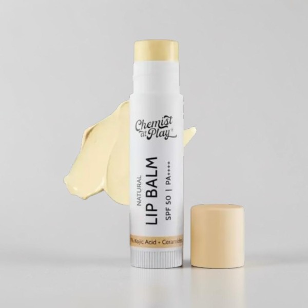 Innovist Chemist At Play Brightens & Protects Natural Lip Balm SPF 50 PA++++ 4.5g (India)