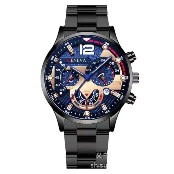 Men’s Calendar Luminous Business Clock Casual Wristwatch