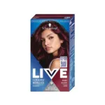 Schwarzkopf Live Urban Metallics Hair Colour - U68 Ruby Glaze (Germany)