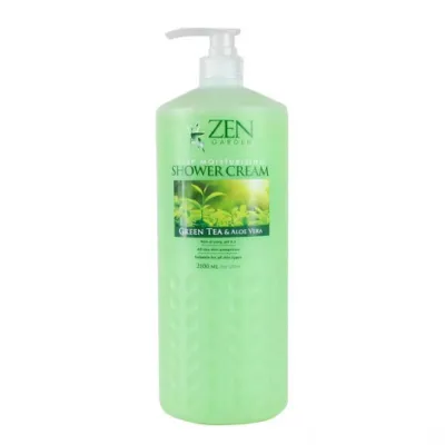 Zen Garden Green Tea & Aloe Vera Shower Cream 2100ml (Malaysia)