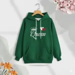 Premium Comfortable (Queen-Green) Ladies winter hoodie