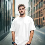 Solid dropshoulder  T-shirt