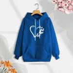 Premium Comfortable (Love Butterflies) Ladies winter hoodie
