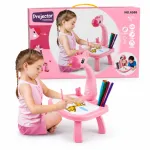 Little Hands Drawing Projector Table for Kids | Trace & Draw Educational Art Toy with Light | Safe ABS Doodle Board for Toddlers, Boys & Girls