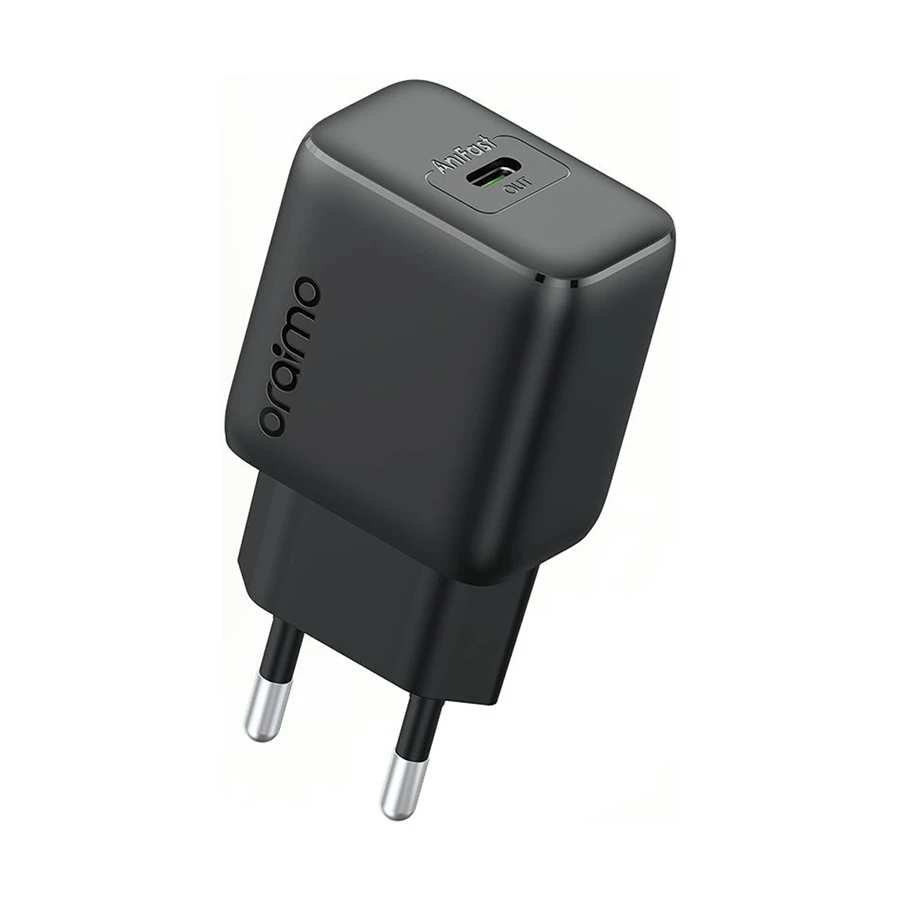 Oraimo PowerGaN 251 USB-C 25W AniFast Black Charger / Charging Adapter