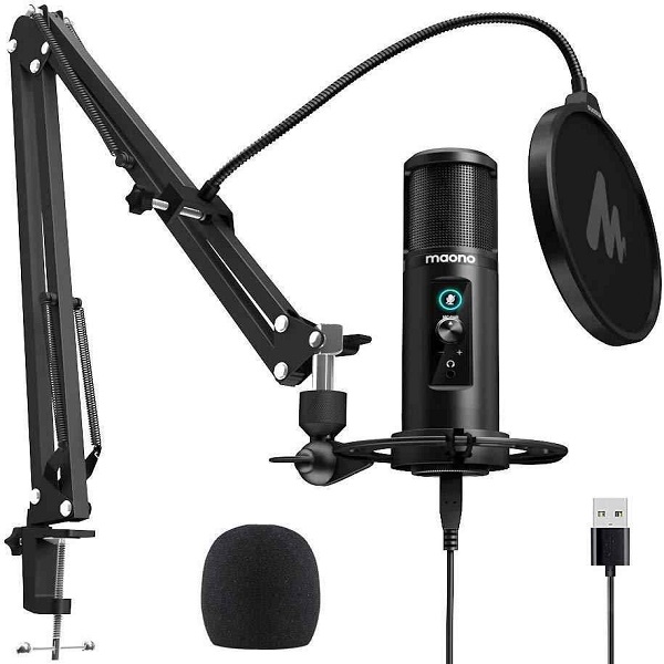 MAONO AU-PM422 Professional Cardioid Condenser Mic With Touch Mute Button