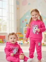 Baby Hoodie Set for Boys and Girls, 280-300 GSM, 1 to 10 Years