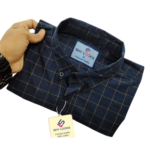 Cotton full Sleeve Check Shirt