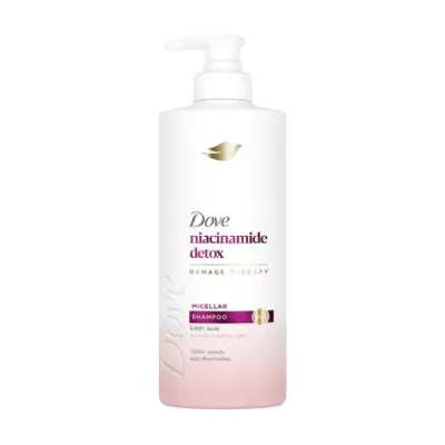 Dove Niacinamide Detox Damage Therapy Micellar Shampoo 380ml (Thailand)