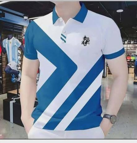 Men's Half Sleeve Pique Knit Polo Shirt, Sizes XL and XXL