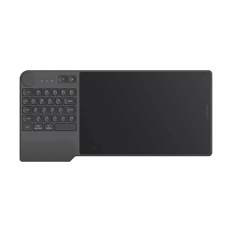 Huion Inspiroy Keydial KD200 Bluetooth Drawing Tablet Metal Grey