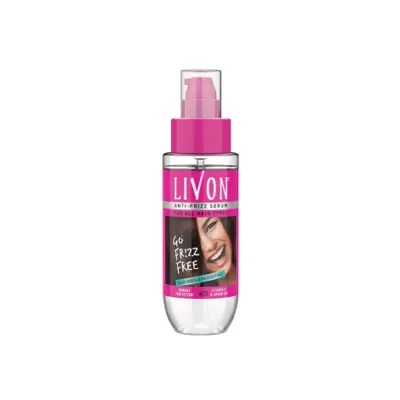 Livon Go Frizz Free Anti Frizz Serum 100ml (India)