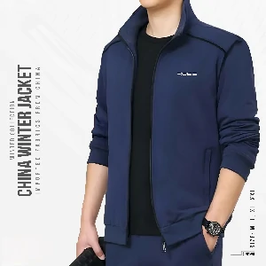 China Winter Jacket-Blue