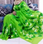 Hand Painted Half Silk Saree for Women of All Ages